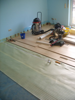 Parkett- oder Laminatverlegung Parkett- oder Laminatverlegung