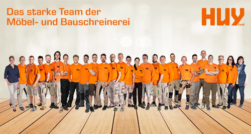 Team der Schreinerei Huy Team der Schreinerei Huy